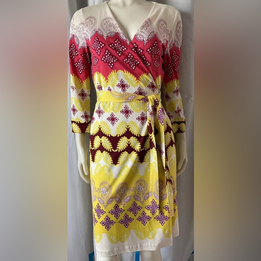 Diane von Furstenberg Silk Wrap Dress